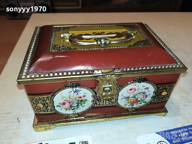 СТАРА КУТИЯ ОТ ФРАНЦИЯ 3105231334, снимка 2 - Антикварни и старинни предмети - 40884766