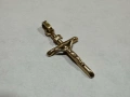 Златен кръст 14к, 1,16гр, снимка 6