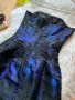 Официална черно /синя рокля Н&М, снимка 3