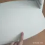 Детско столче за хранене дървено Nuttle, бяло, употребявано, снимка 5