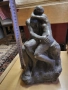 Статуетка гипс Rodin's The Kiss 1961 Austin Productions, снимка 6