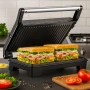 Тостер грил Royalty Line RL - PM1000 - Контактен грил и сандвич преса 2 в 1, снимка 3