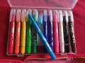 Химикалки, писалки, сини, цветни, гел пастели, снимка 3