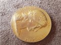 Сребърен позлатен Медал Франция на източното индустриялно общество , снимка 3