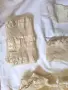 старинно керамично менче отлично състояние лот от старинни дантели и парчета плат, снимка 9