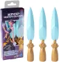 Нов KPop Demon Hunters Zoey Spirit Blades Nerf комплект 3 остриета за деца, снимка 1