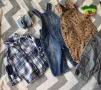 3 гащеризона + риза, обувки и още 1бр. Гащеризон подарък, снимка 2