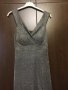 Сива елегантна рокля, снимка 4