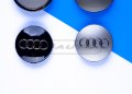 Audi капачки за джанти Ауди от 50-135mm a3 a4 a5 a6 a7 a8 tt Q7 Q5, снимка 3