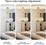 Нова Висяща таванна лампа/Топчета 3 променливи цвята/Спалня Кухня, снимка 3