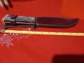 Сопотски нож с кожена кания, снимка 1