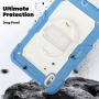 Apple iPad Air 11 2024 Silicone Hybrid PC Tablet Case /Shoulder Strap Удароустойчив Калъф и Протекто, снимка 6