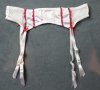 Еротичен комплект от сутиен с отворени чашки колан и изрязана бикина , снимка 14