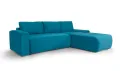 Ъглов диван Виктор тюркоазен Spark 10, снимка 1