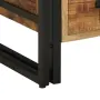 vidaXL Нощен шкаф Кафяво 40 x 40 x 59 см Солидно мангово дърво, снимка 9