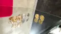 CARTIER Love Gold Stud Дамски Обеци, снимка 8