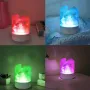 USB RGB настолна лампа с Хималайска Пушена Каменна Сол на Кристали, снимка 10