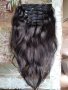 Индийска коса 200гр. 51см. 100% естествена коса! 1В, снимка 1 - Аксесоари за коса - 34170969