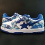 Bape Military Blue A Bathing Ape Camouflage Размер 43 Номер 27.5см Стелка Нови Маратонки Обувки Сини, снимка 1 - Маратонки - 40605906