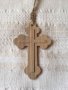Класически православен кръст 8х12см., снимка 1 - Колиета, медальони, синджири - 39993675