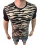 Мъжка тениска Roberto Cavalli Zebra !!!, снимка 1 - Тениски - 40059640