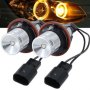 ЖЪЛТИ LED крушки Angel Eyes ангелски очи за BMW E39 E60 E83 E87 Canbus, снимка 1