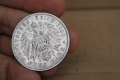 Сребърна монета Немски 5 марки 1900-та година, снимка 10