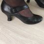 Черни елегантни обувки с каишка HUSH PUPPIES., снимка 1 - Дамски обувки на ток - 34710753
