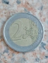 Рядка 2 евро монета Нидерландия , снимка 2