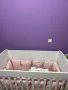 Продавам Бебешко Легло с Колела и Матрак 60X120СМ, снимка 2