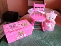 Подаръчен комплект за новородено бебе момиче ръчна изработка , снимка 9