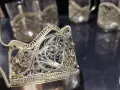руски стакани подстакани филигран чаши за чай, снимка 4