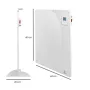 Инфрачервен радиатор за отопление с приложение Wifi , 425 W, снимка 2