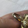 Oxette масивен сребърен пръстен с позлата и кехлибар , снимка 9