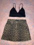 Дънкова тигрова пола Zara, снимка 2