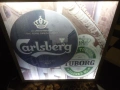 TUBORG, CARLSBERG, светеща табела., снимка 2