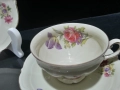 старинен немски порцелан чаша са кафе с чинийки , снимка 3