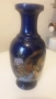 Красиви порцеланови вази с много кобалт и злато. , снимка 5