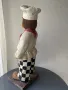 Италианска голяма статуетка на Шеф Готвач, снимка 8