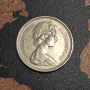 Mонети Великобритания - 2 бр (New pence, 1970), снимка 4