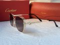 Cartier 2023 дамски слънчеви очила 4 цвята квадратни , снимка 11