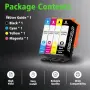 Мастилени касети Vaptech 924XL с чип за HP, комплект 4 цвята, снимка 6
