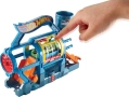  Писта с количка Hot Wheels  CITY Turbo Jet Car Wash Playset - автомивка, снимка 4
