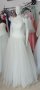 ултра сияеща сватбена рокля с обем, снимка 9