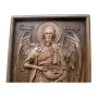Дърворезба Икона Иоан Кръстител, снимка 6