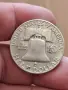 1/2 долар 1957 год, сребро, тегло 12.50 гр, проба 900/1000, снимка 1