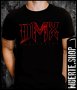 Черна тениска с щампа UNDISPUTED DMX, снимка 1 - Тениски - 41347457