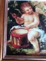 Масло варху Платно каширано върху Картон 50/40 см уникална рамка, снимка 3
