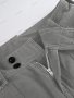 Дамски карго панталони с нестандартен дизайн в ретро стил с голям джоб и широк колан, 2цвята - 024, снимка 4