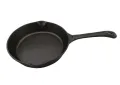 Чугунен тиган, здрав и качествен лят чугун; 24,5 х 4 см; всички видове котлони+ индукционни/фурна, снимка 1